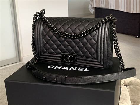 chanel black boyfriend bag price|chanel tote bag boy.